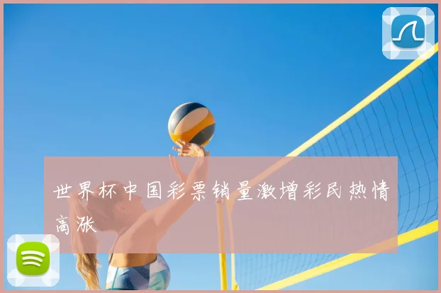 世界杯中国彩票销量激增彩民热情高涨